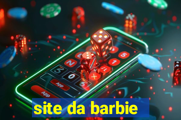 site da barbie - jogos